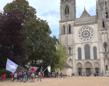 Le pèlerinage de Chartres en famille