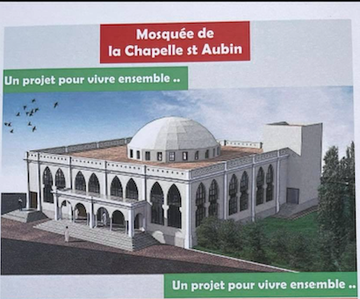 La mosquée de la chapelle…