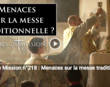 Menaces sur la messe traditionnelle ?
