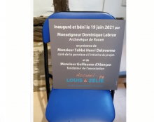 Mgr Lebrun inaugure un lieu d’écoute Louis et Zélie près de Rouen
