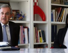 Henri Leroy, sénateur LR des Alpes-Maritimes, vante la droiture de Thierry Mariani (RN) et d’Alexandra Masson (RN)