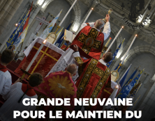 Neuvaine à saint Joseph pour le maintien du Motu proprio Summorum Pontificum