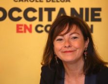 Carole Delga en roue libre