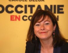 Carole Delga en roue libre