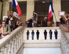 Encore de nombreuses manifestations pour la liberté contre le passe sanitaire