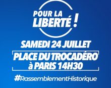 Environ 200 manifestations contre le passe sanitaire, pour nos libertés [Mis à jour]