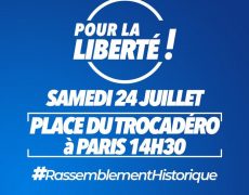 Environ 200 manifestations contre le passe sanitaire, pour nos libertés [Mis à jour]