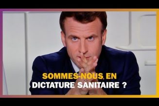 Délire liberticide : Emmanuel Macron  s’adresse à ceux qui l’ont élu, à ceux qui n’ont pas mesuré la détresse et le désarroi dans lequel se trouve le pays