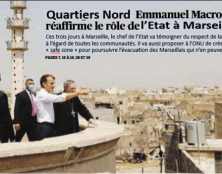 M.Macron à Marseille : plus fort que Superman