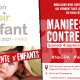 Manifestation contre le salon « Désir d’enfant » qui promeut la GPA