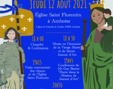 La Vierge Marie dans la mission de Jeanne d’Arc : le 12 août à Amboise