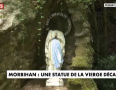 Une statue de la Sainte Vierge décapitée dans le Morbihan