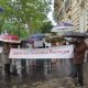 Quatrième manifestation pacifique devant la nonciature apostolique en France