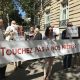 Cinquième manifestation devant la nonciature en France