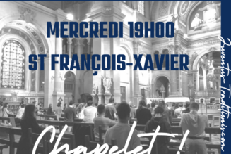 Paris : chapelet en église Saint-François-Xavier pour demander le retour de la messe des étudiants