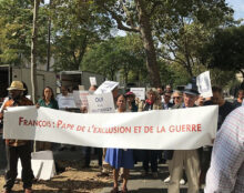 Nouvelle manifestation devant une nonciature fermée au dialogue