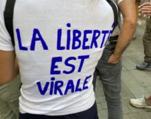 « Quelques » manifestations contre le passeport sanitaire