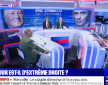 Éric Zemmour est face à Alain Duhamel : “Je n’ai rien contre les étrangers, simplement je suis là pour défendre les Français”