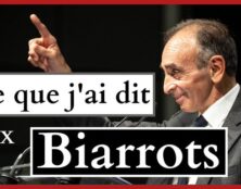 Discours d’Eric Zemmour à Biarritz