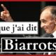 Discours d’Eric Zemmour à Biarritz