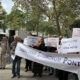 12e manifestation devant la nonciature