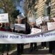 13e manifestation devant la nonciature