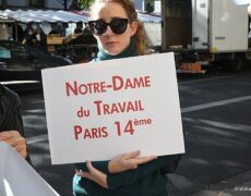 14e manifestation devant la nonciature pour la liberté de la messe traditionnelle