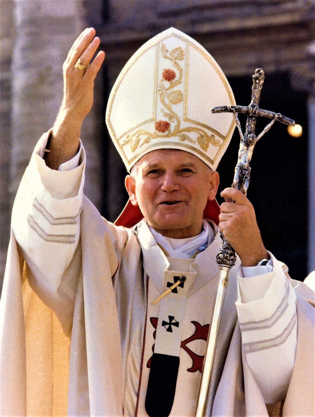 Jean Paul II au Sacré-Coeur de Montmartre, 1er juin 1980