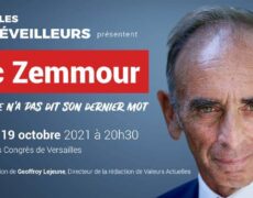 19 octobre : Eric Zemmour à Versailles