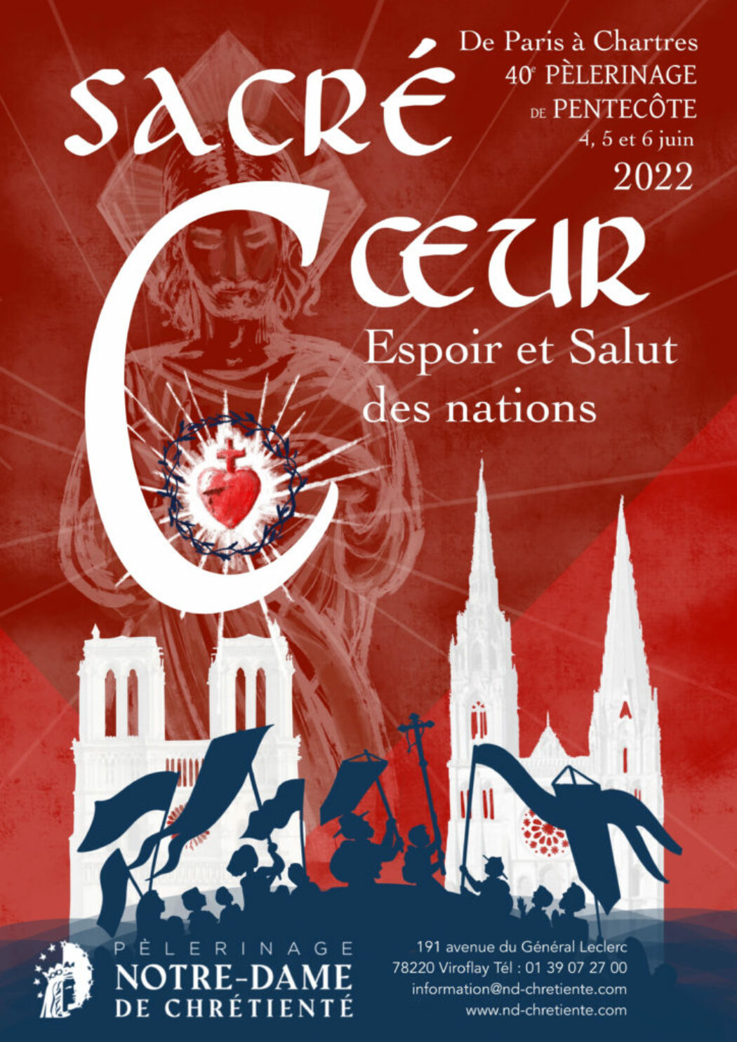 Messe d’action de grâce du 40e pèlerinage de Chartres
