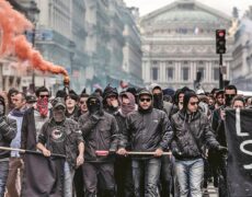 Les antifas assument : “Cela ne pourra se faire que par la force et la violence, et donc par l’éclatage des têtes en question”