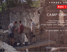 26 décembre – 2 janvier : camp chantier près de Lagrasse