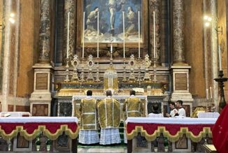 Messe de clôture du Pèlerinage Summorum Pontificum à la Trinité des pèlerins
