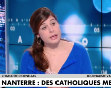 Charlotte d’Ornellas : «En France, les actes qui sont contre les religieux sont majoritairement contre les chrétiens et contre les églises»