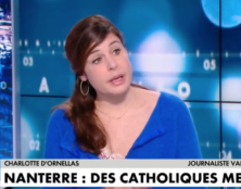 Charlotte d’Ornellas : «En France, les actes qui sont contre les religieux sont majoritairement contre les chrétiens et contre les églises»