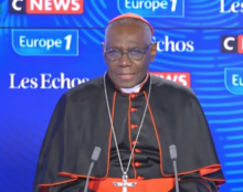 Cardinal Sarah : “L’Europe, la France, son socle religieux fondateur c’est le christianisme.”
