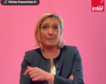 Est-il interdit de montrer Marine Le Pen souriante ?