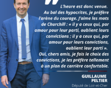 Guillaume Peltier, député LR et ancien n°2 de LR, décide de rejoindre Eric Zemmour