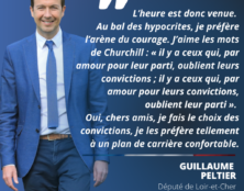 Guillaume Peltier, député LR et ancien n°2 de LR, décide de rejoindre Eric Zemmour