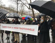 Nouvelle manifestation devant la nonciature