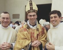 Bénédiction abbatiale de Dom Louis Blanc, nouveau père abbé de Triors