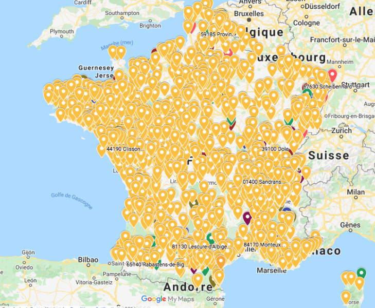 La France prie : plus de 2390 chapelets dans toute la France