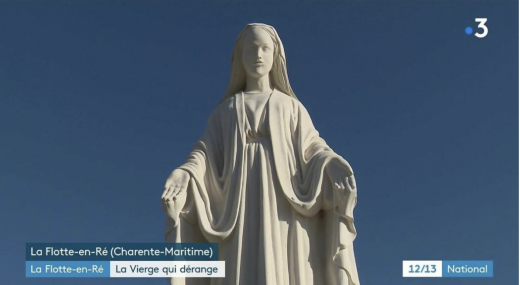 La commune de La Flotte-en-Ré fait appel pour conserver la statue de la Vierge Marie