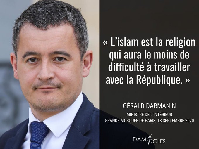 Quand M.Darmanin s’adresse aux musulmans en France comme Bonaparte aux représentants d’un pays arabo-musulman
