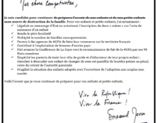 Traduction de la lettre d’Emmanuel Macron
