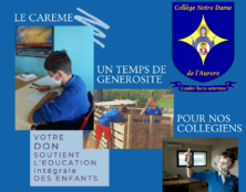 Soutenir le collège Notre-Dame de l’Aurore