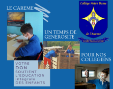 Soutenir le collège Notre-Dame de l’Aurore