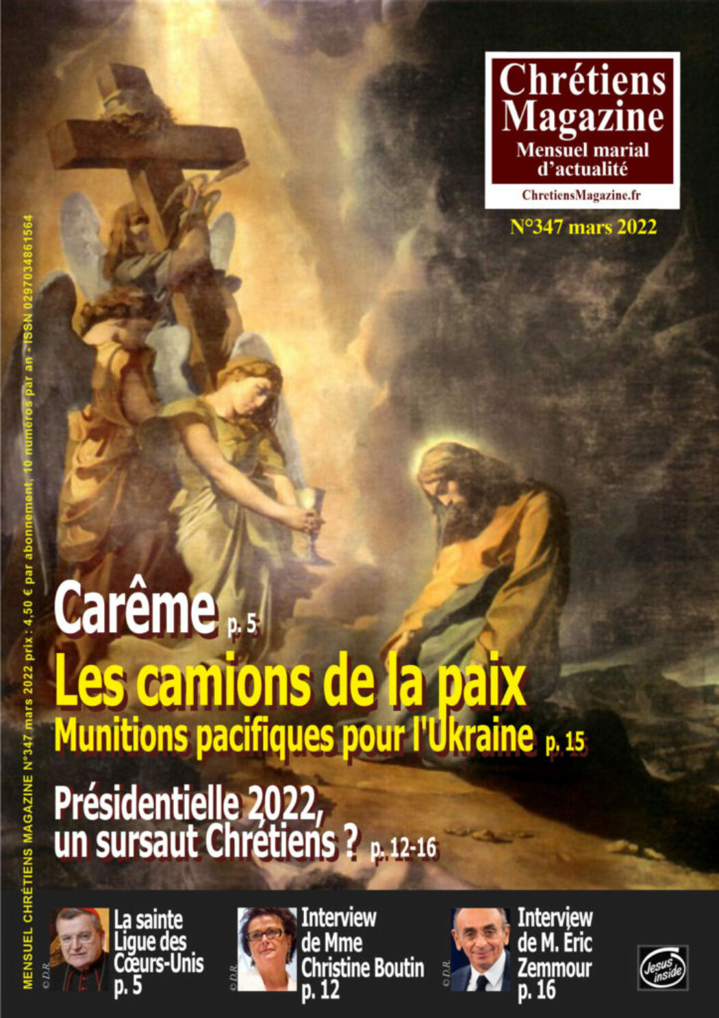 Eric Zemmour : “Je suis le seul candidat qui affirme que le catholicisme a fait la France”