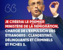66% des Français seraient favorables au concept de “Remigration” (expulsion massive des étrangers indésirables)