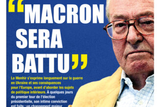 “Je crois qu’Emmanuel Macron va être battu”